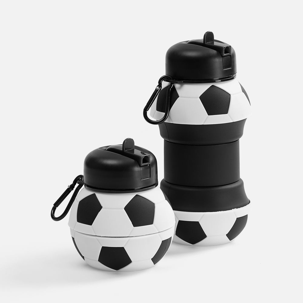 Складная бутылка для воды Football Flex