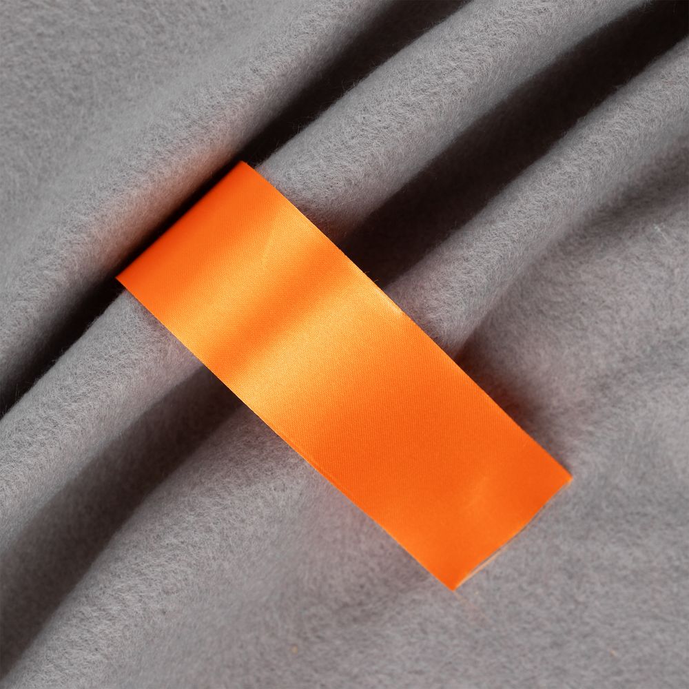 Лента сатиновая Satin 35 XXL, оранжевая
